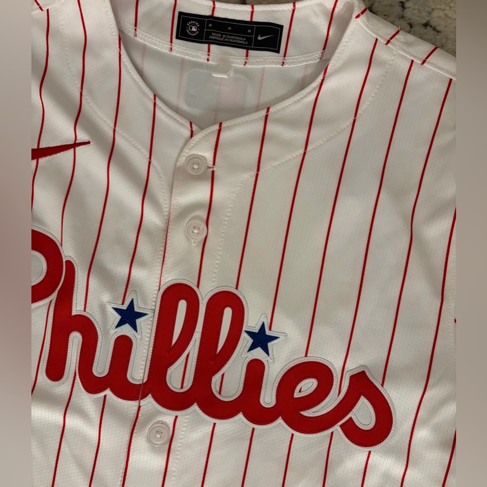 Nike Philadelphia Phillies Charlie Manuel #41 World Series 2008 Jersey Men’s M - Picture 4 of 8
